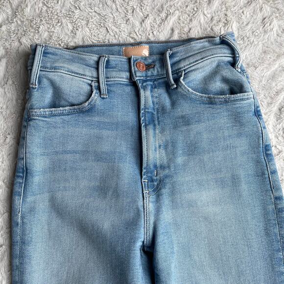 Mother the hustler ankle jeans light‎ California cruiser vintage wash high rise - Picture 10 of 16